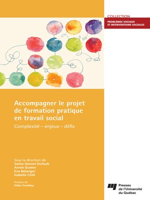 cover image of Accompagner le projet de formation pratique en travail social